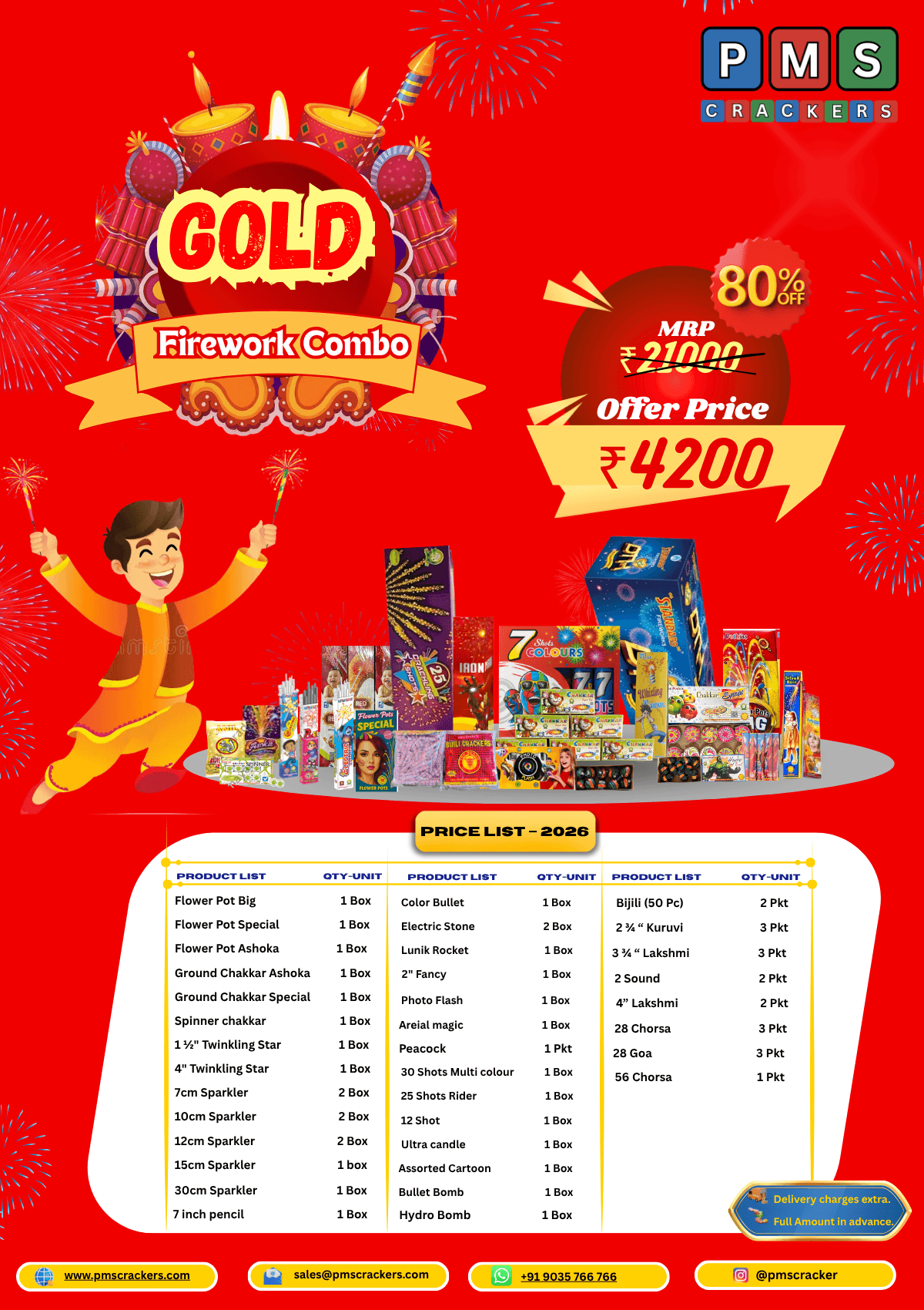 PMS Crackers offer 2