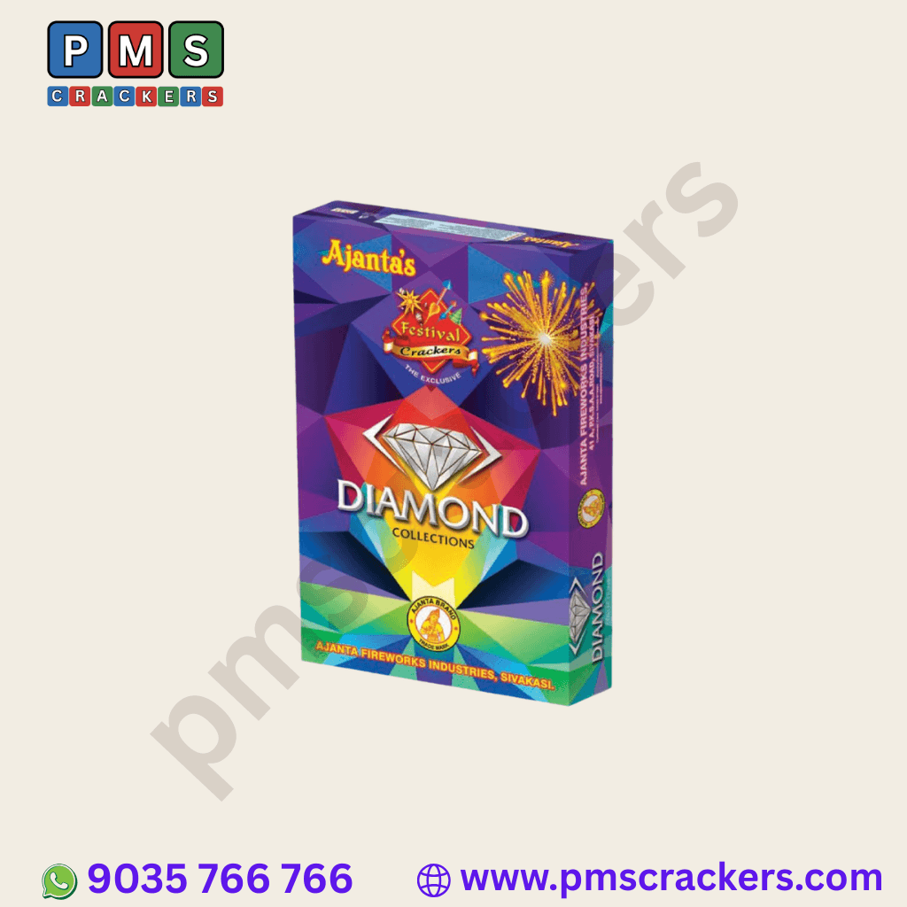 Diamond Gift Box – 40 Assorted Fireworks | Ajanta Fireworks | PMS Crackers