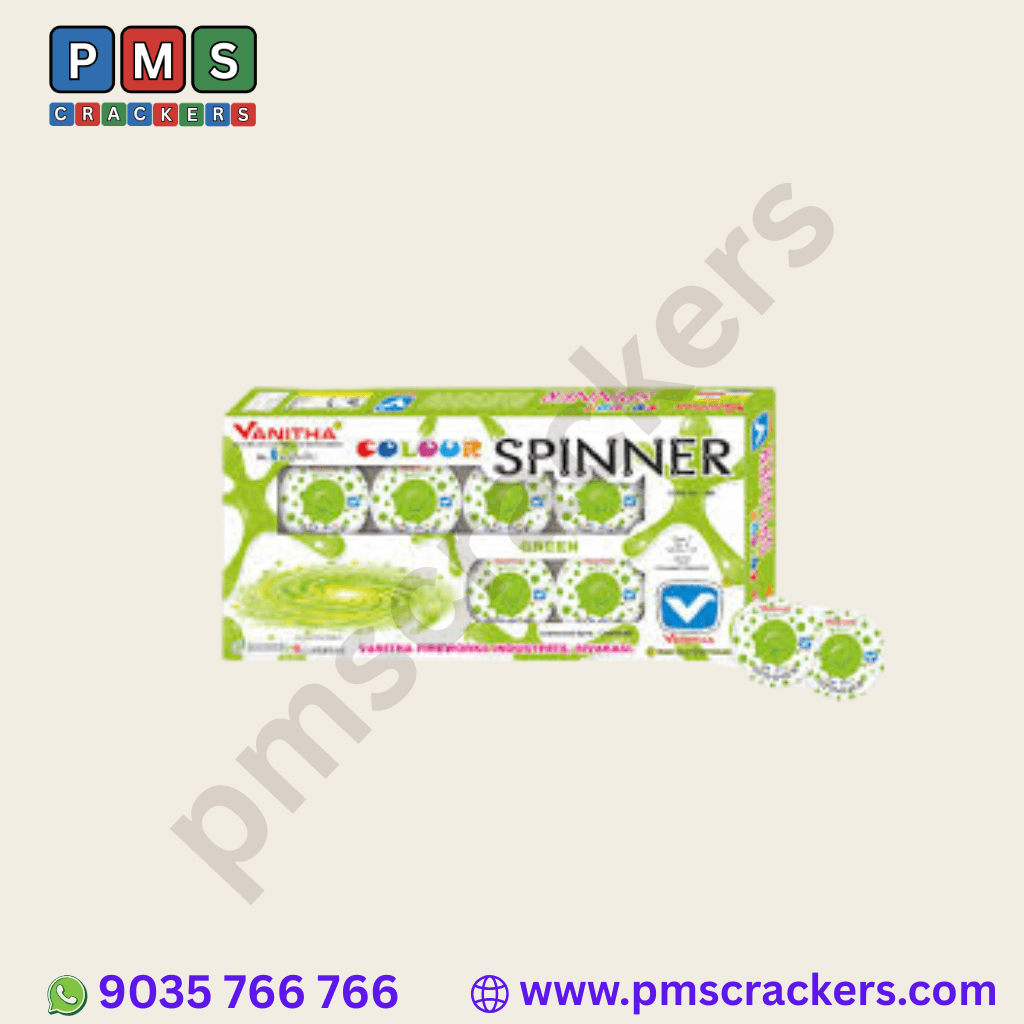 Vanitha Colour Spinner Green