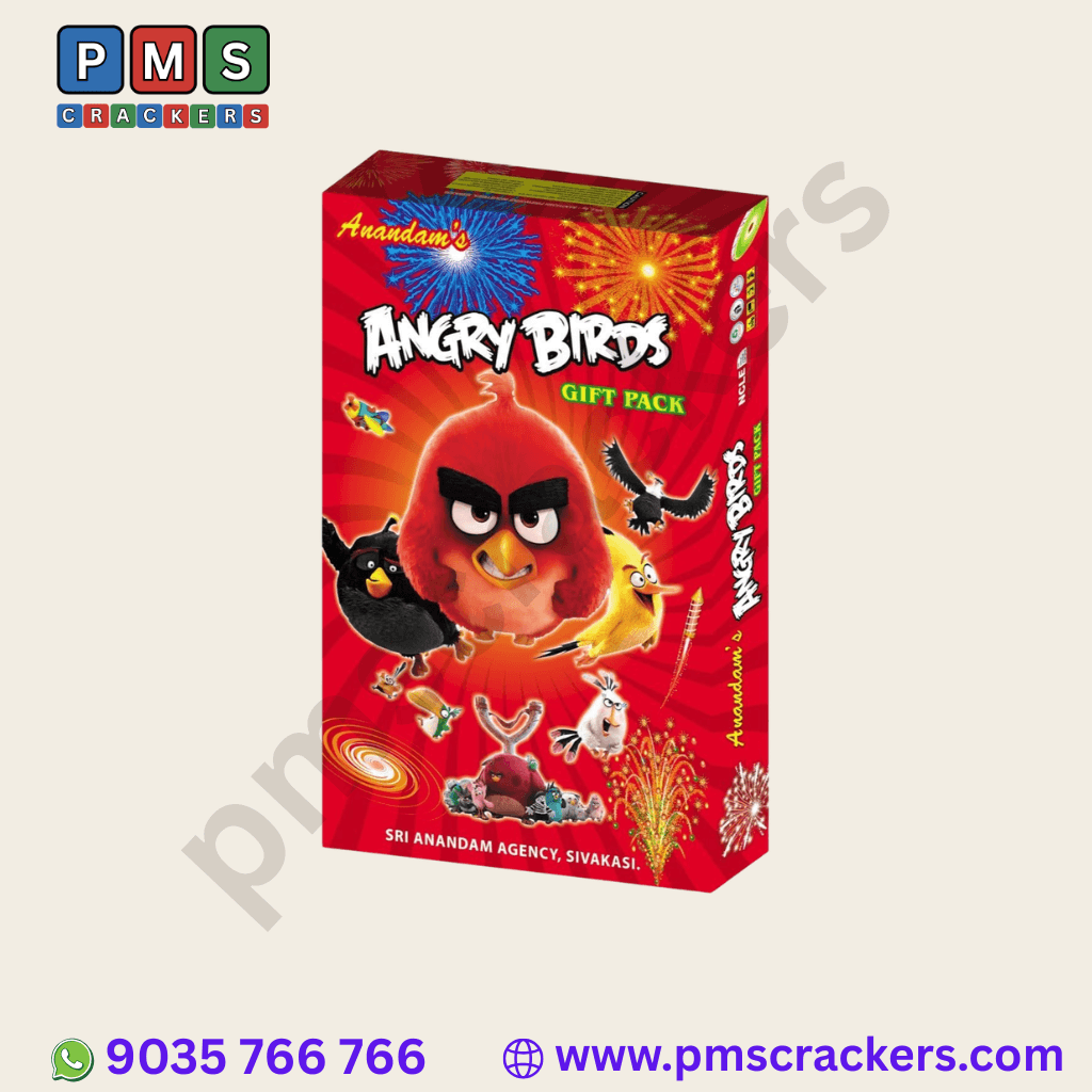 Angry Bird Red & Green (4″)