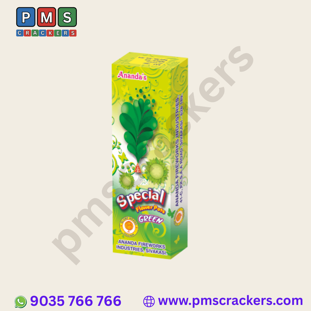 Ananda Green Flower Pots Special